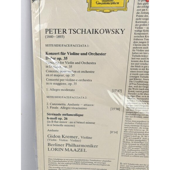 Peter Tschaikowsky Violinkonzert Violin Concerto Berliner Philharmoniker - Picture 5 of 6